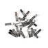 Angel Curl Clips 25 Colour Silver