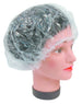 AMW Clear Plastic Disposable Processing Cap 30pk (Shower Cap)