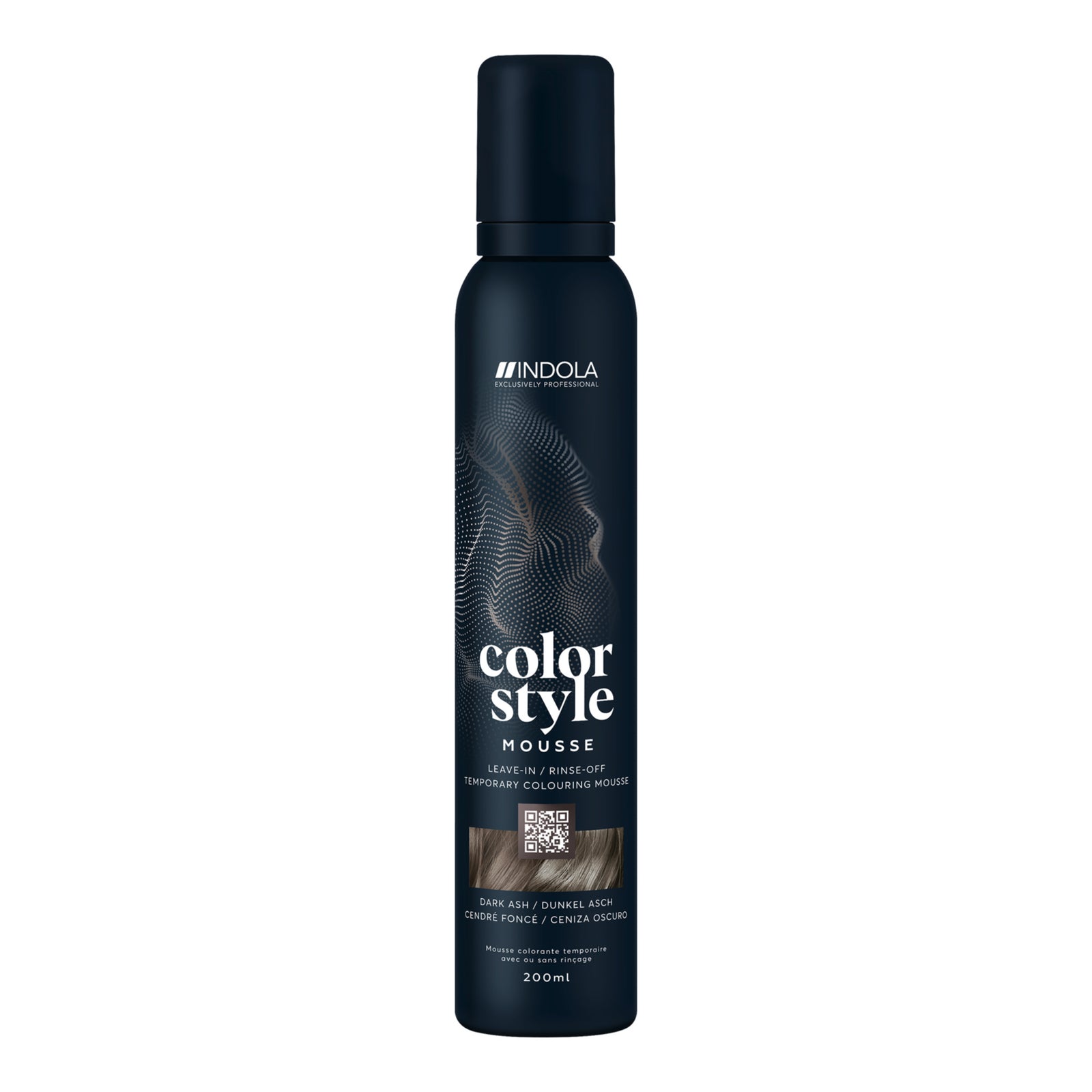 Indola Colour Style Mousse DARK ASH 200mL