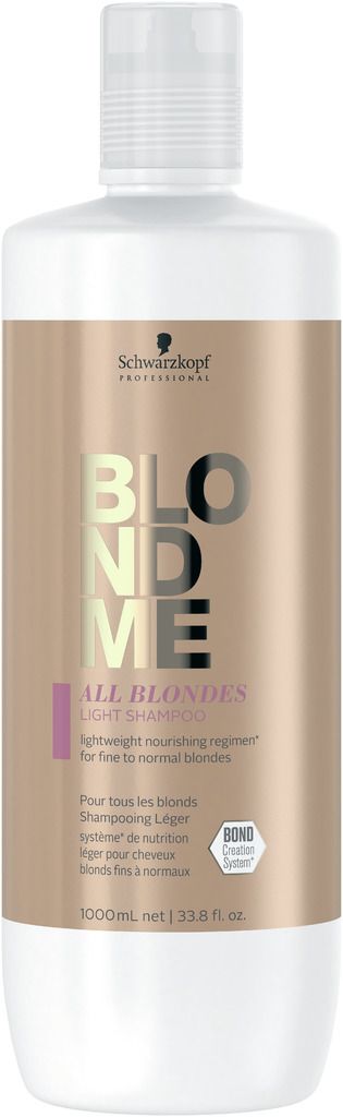 Schwarzkopf BlondMe LIGHT SHAMPOO 1000ml