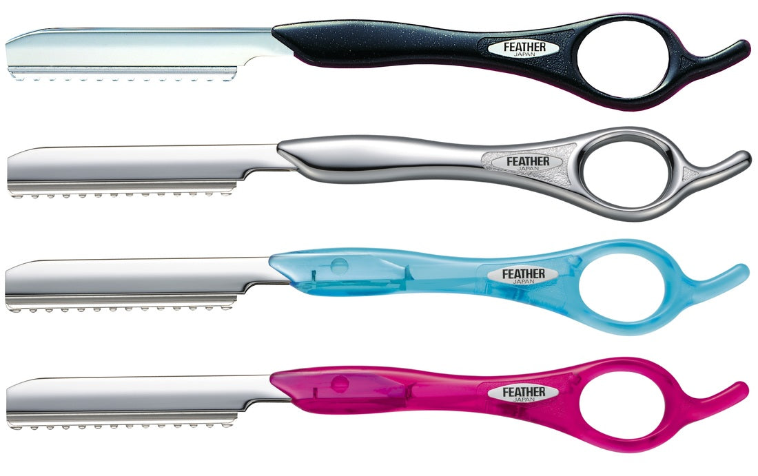 Feather Razor Hand Position Razors – Le Beauty