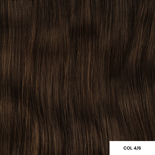 Angel I-Tip Extensions* Keratin Bonds 50cm/20" 4/6 DARK BROWN