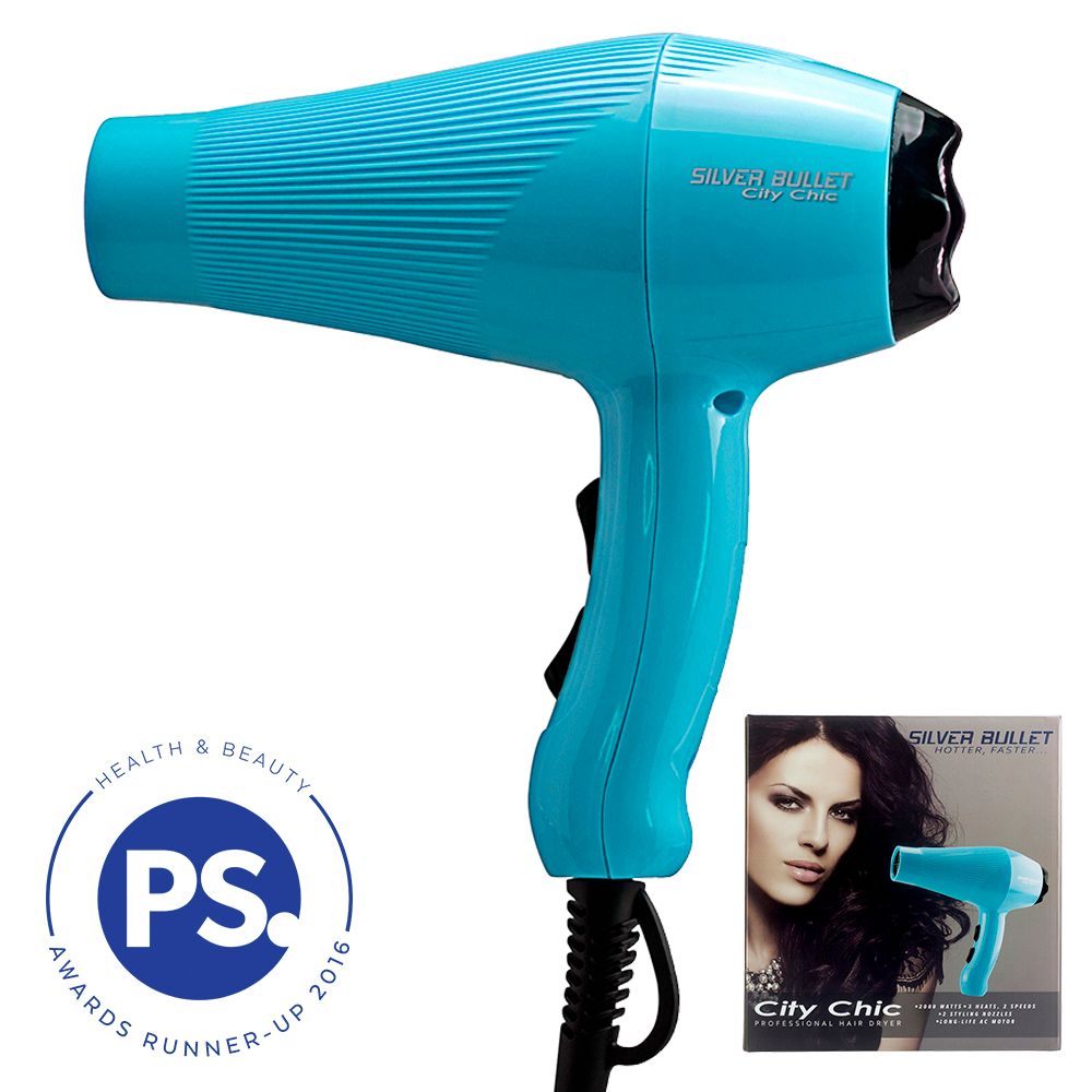 Silver Bullet City Chic Dryer 2000W - Aqua