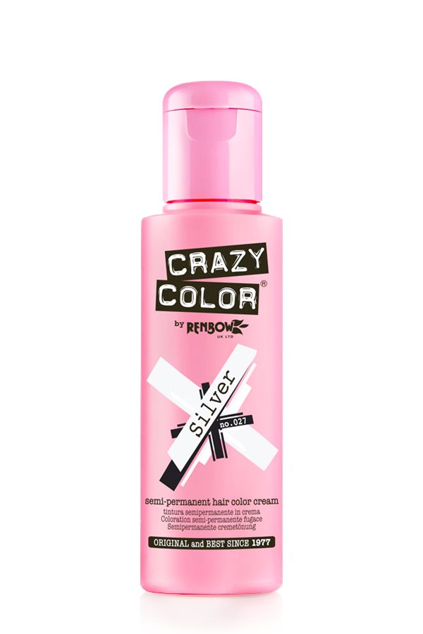 Crazy Color 100ml 027 SILVER