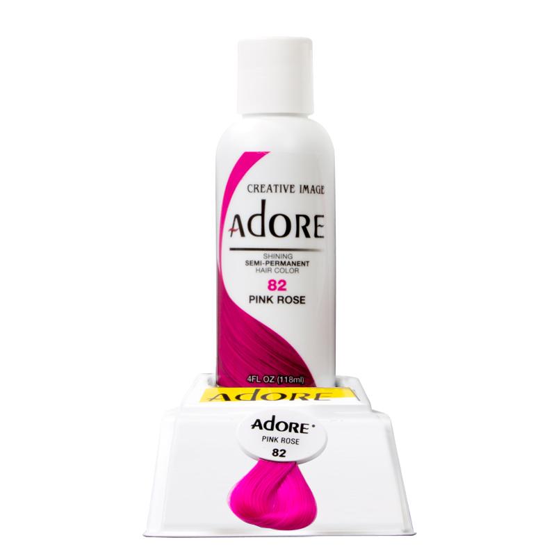 Adore Semi Permanent Hair Color - Pink Rose - 82