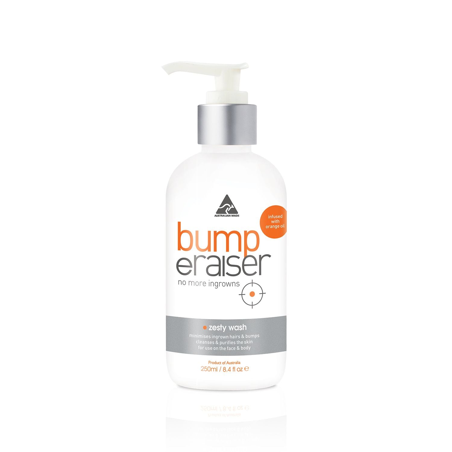 Caronlab Bump eRasier Zesty Antibacterial Wash 250ml