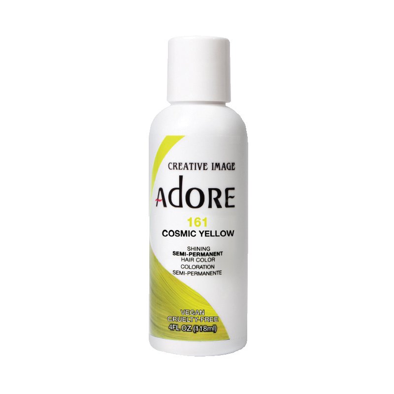 Adore Semi Permanent Hair Color - Cosmic Yellow - 161