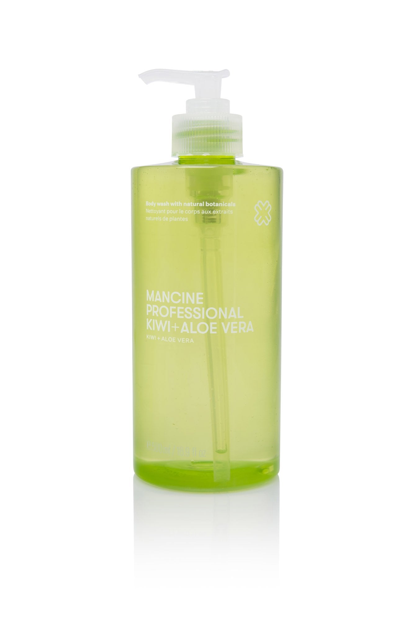 Mancine Body Wash: Kiwi & Aloe 500ml