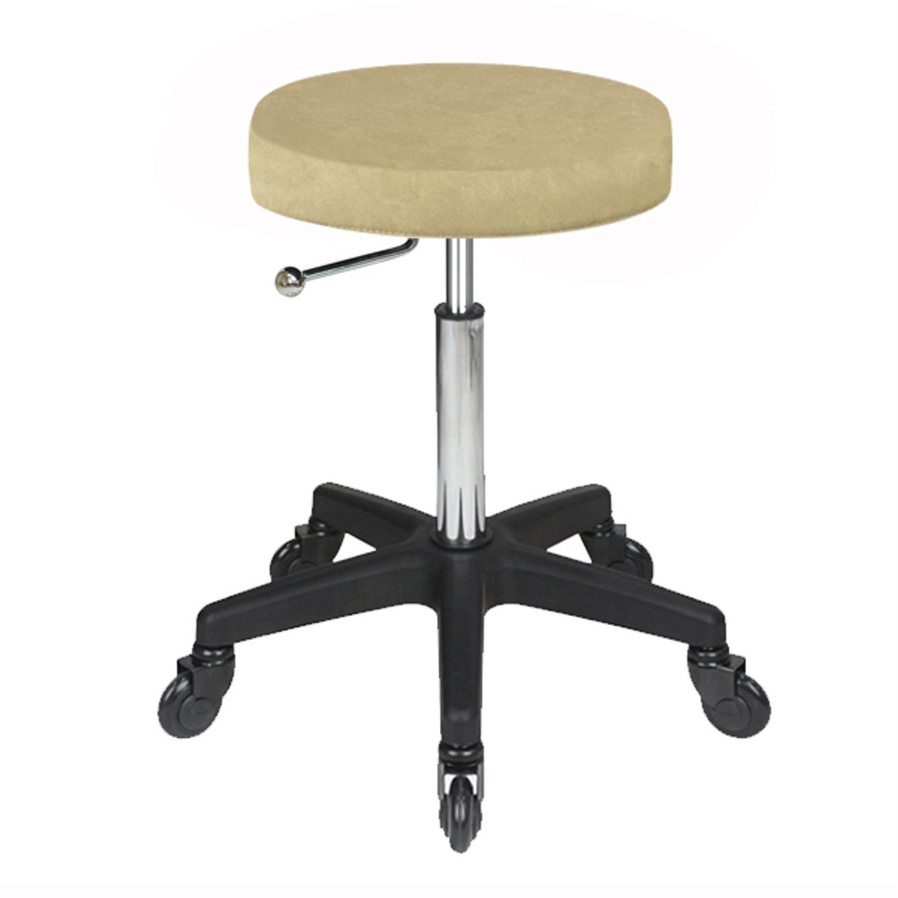 Turbo - Black Base (SAND Upholstery) With CLICK'NCLEAN Castors