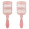 WetBrush Pro Hyrdo Tie Dye Flex Paddle - Peach