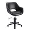 KSHE Bridget Styling Chair BLACK - 5 Star Base