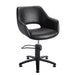 KSHE Bridget Styling Chair BLACK - 5 Star Base