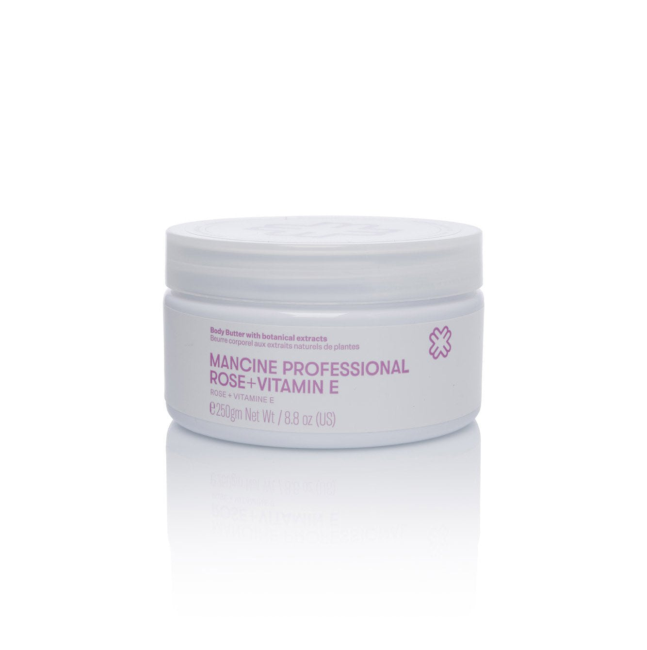 Mancine Body Butter: Rose & Vitamin E 250gm