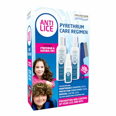 Natural Look Anti-Lice Care Regimen Pack