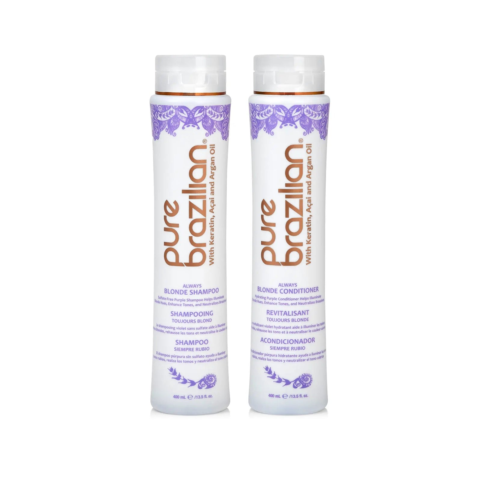 Pure Brazilian Always Blonde Duo 400ml (13.5 oz.)