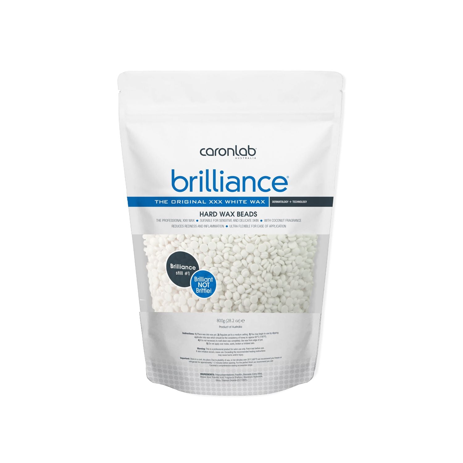 Caronlab Brilliance Hard Wax Beads 800g