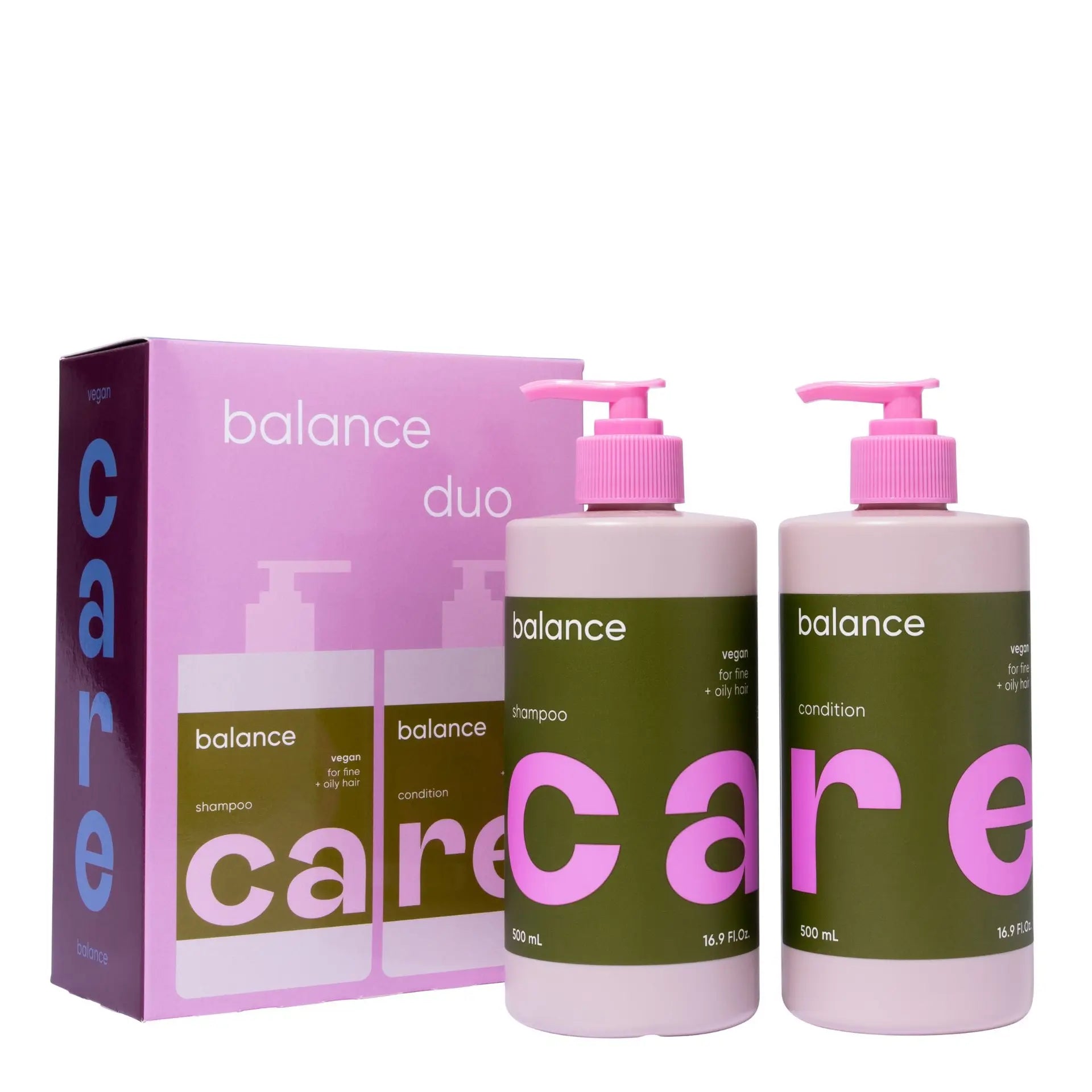 NAK Care Balance Shampoo & Conditioner Duo 500ml