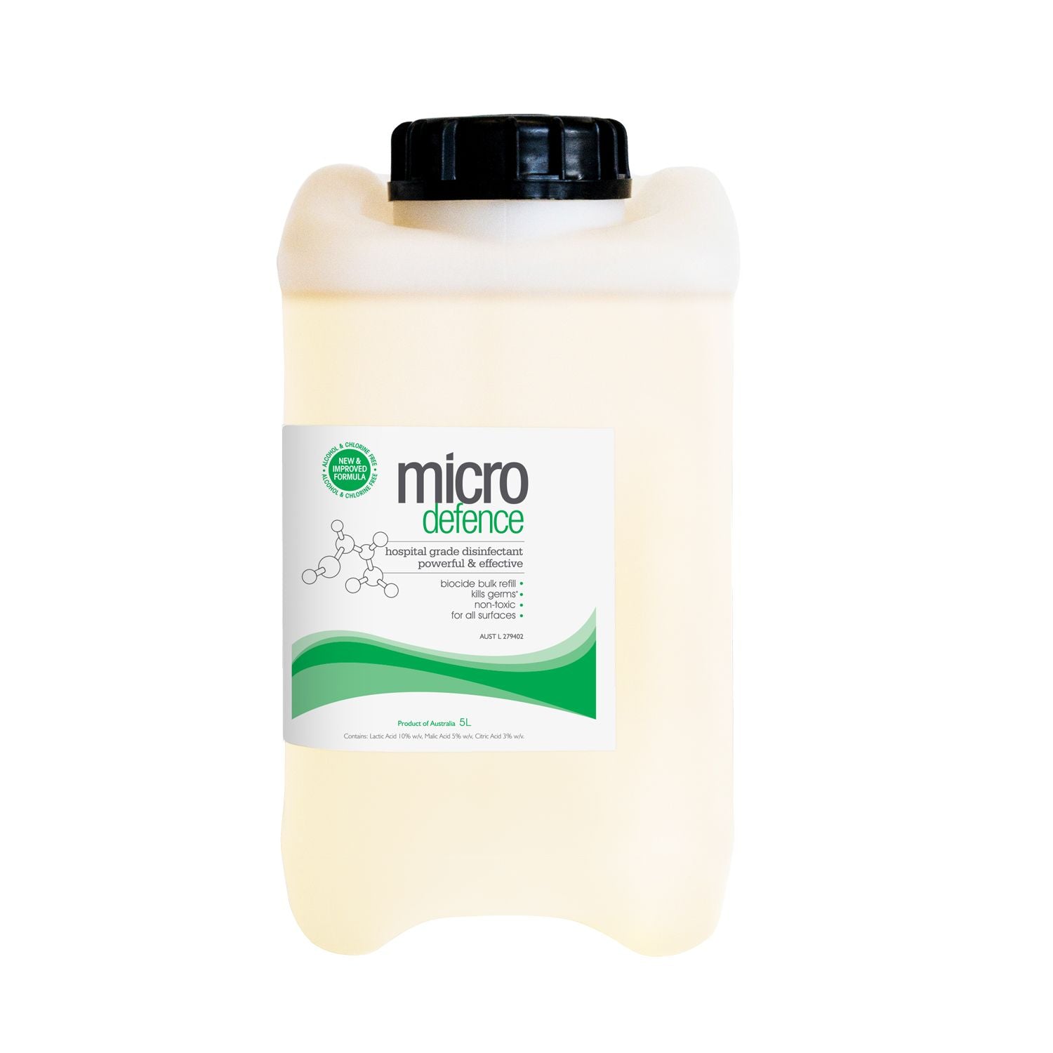 Caronlab Micro Defence Spray Bulk Refill 5ltr [DEL]