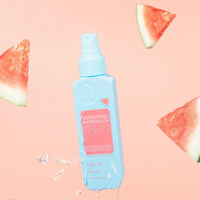 Azure Tan Hydrating Watermelon Water Face Tan Spritz 100ml styled