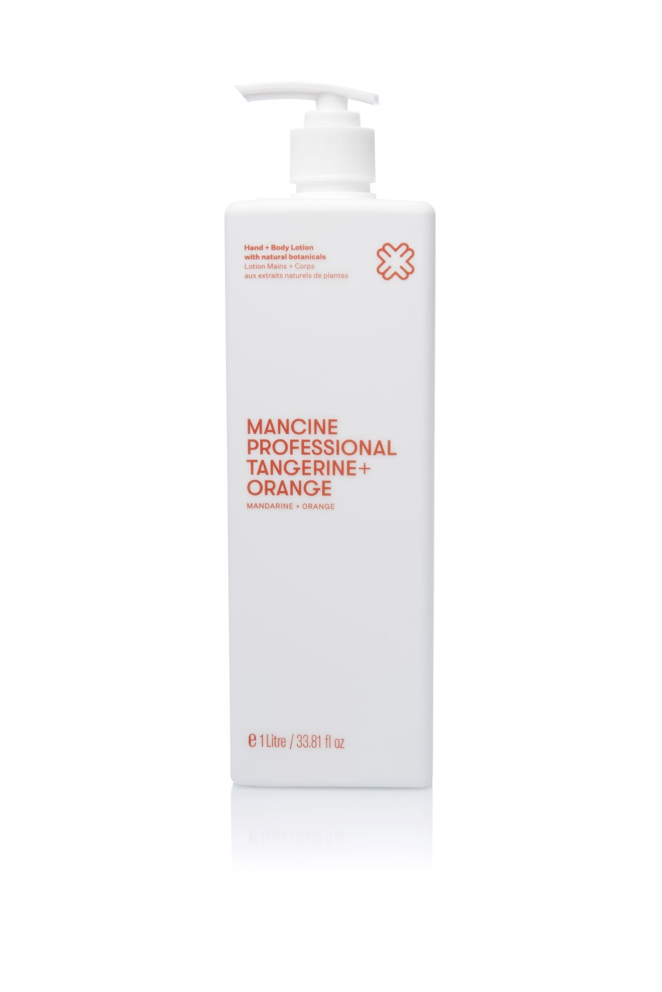 Mancine Hand & Body Lotion: Tangerine & Orange  1 litre