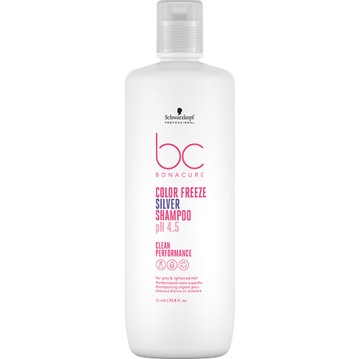 Schwarzkopf BC pH 4.5 Color Freeze Silver Shampoo 1000mL