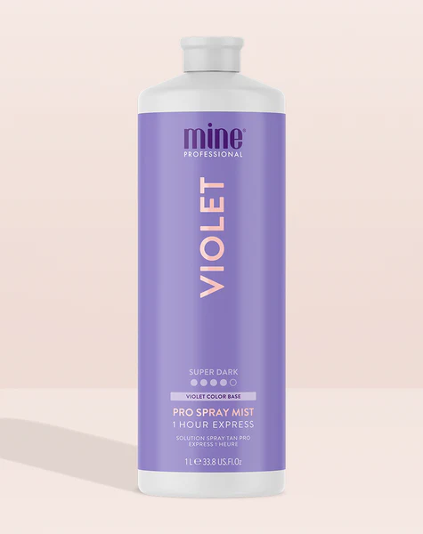 MineTan Violet Pro Spray Mist  33.8 oz / 1L