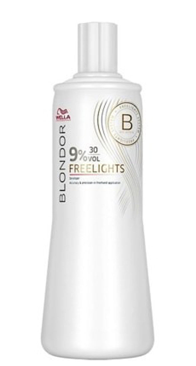 Wella BLONDOR FREELIGHTS DEVELOPER 9% 1000ML