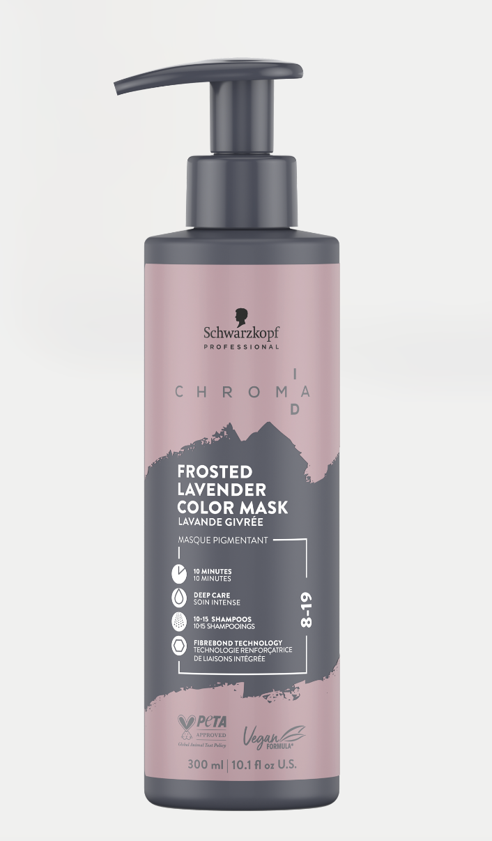 Schwarzkopf ChromaID COLOUR MASK 8-19  FROSTED LAVENDER 300ml