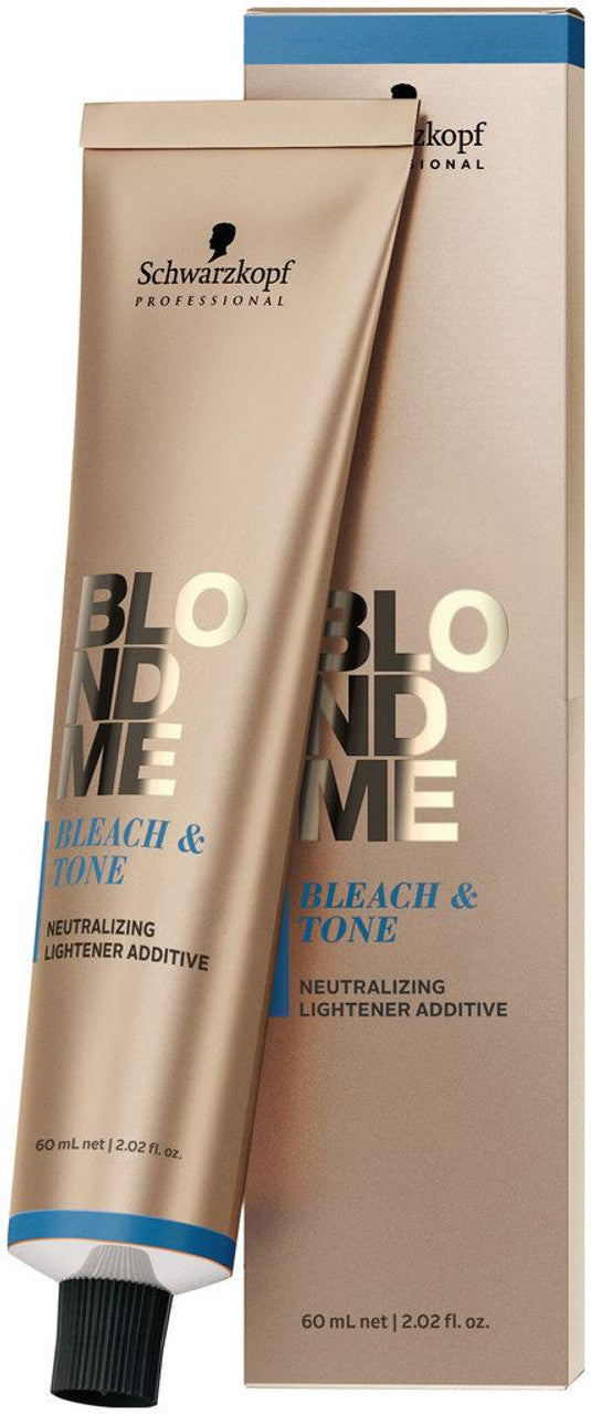 Schwarzkopf BLONDME BLEACH & TONE ASH ADDITIVE 60ml (was Cool)