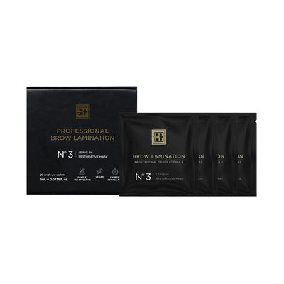 Brow Code No.3 Leave-In Restorative Mask Refills (20 x 1ml sachets)