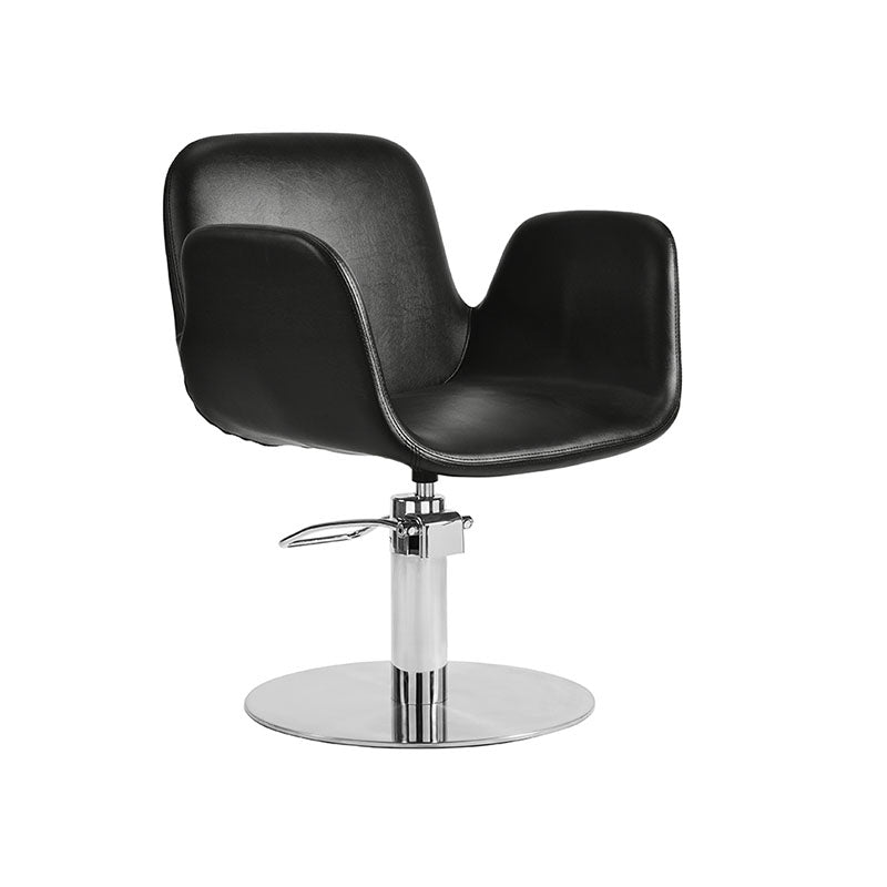 KSHE Violeta Styling Chair BLACK - Round/Square Base
