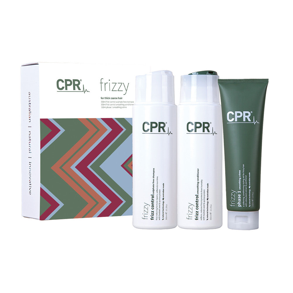 Vitafive CPR Frizzy Solution : Trio Pack (retail sizes)