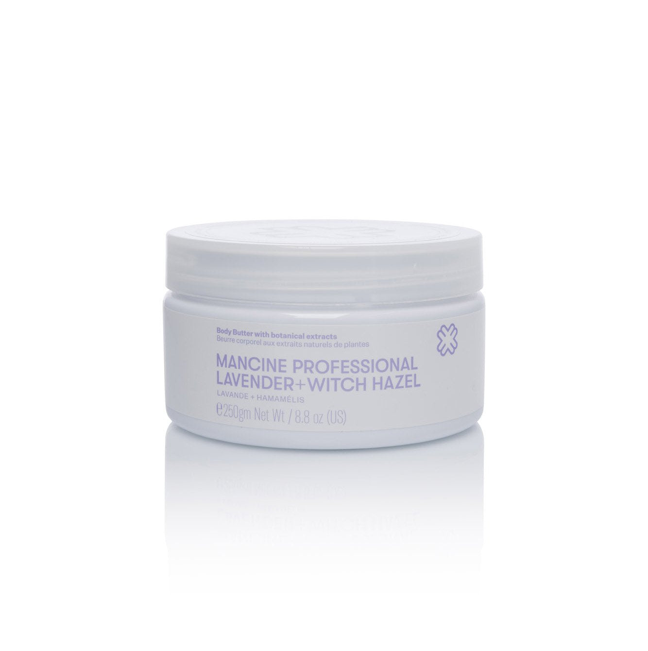 Mancine Body Butter: Lavender & Witch-Hazel 250gm