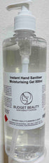 BBS Instant Hand Sanitiser Moisturising Gel 500ml