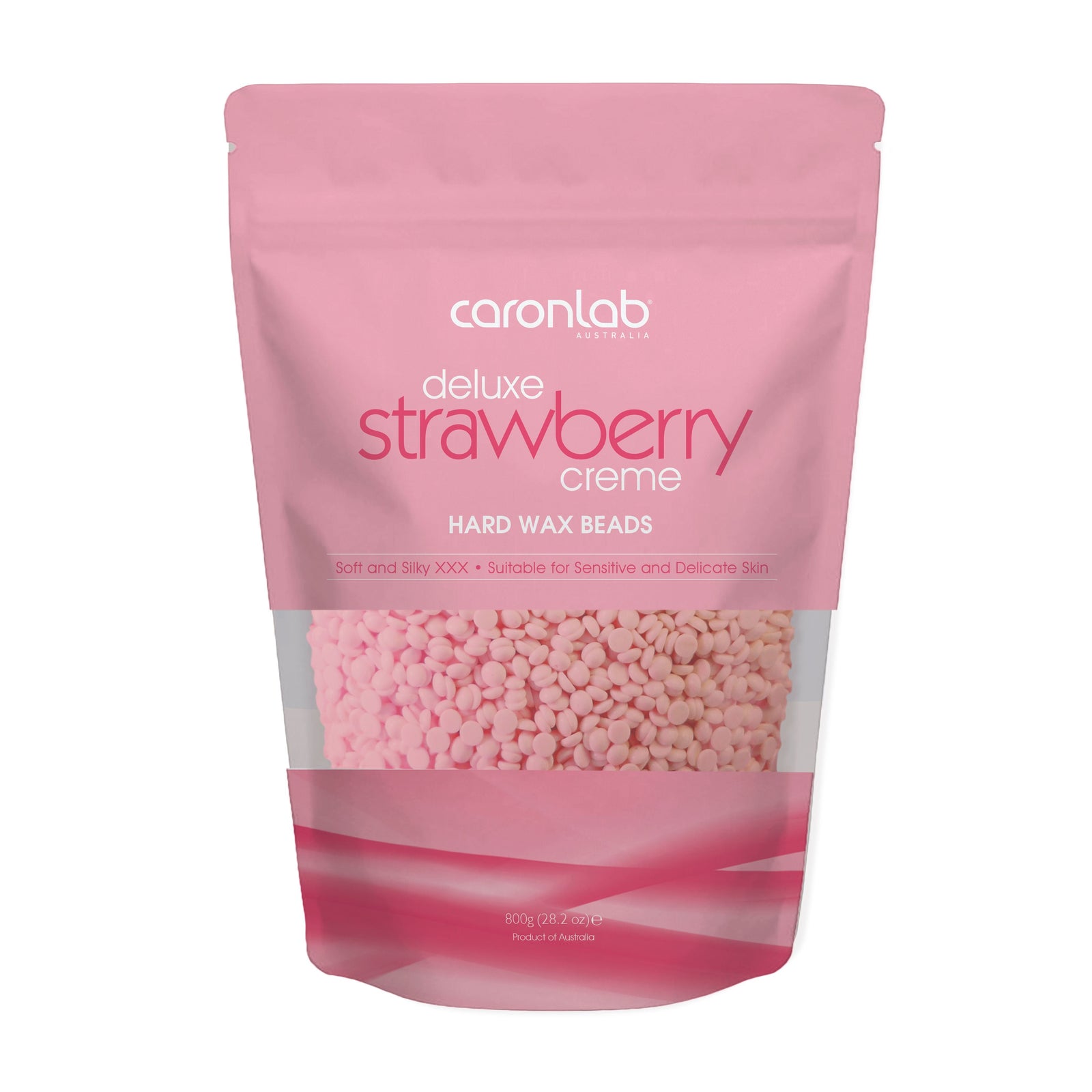 Caronlab Strawberry Creme Hard Wax Beads 800g