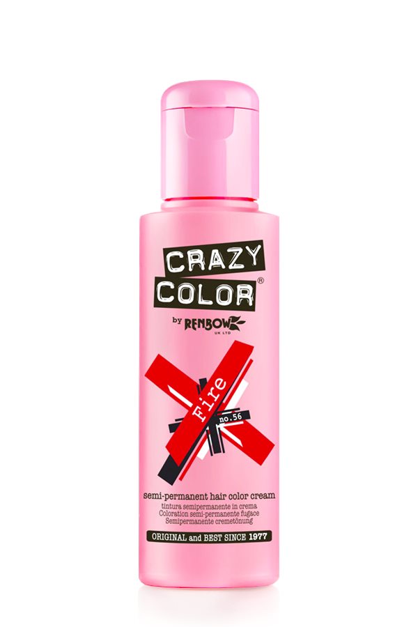 Crazy Color 100ml 056 FIRE