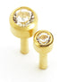 Caflon April Gold Mini Birthstone Carded