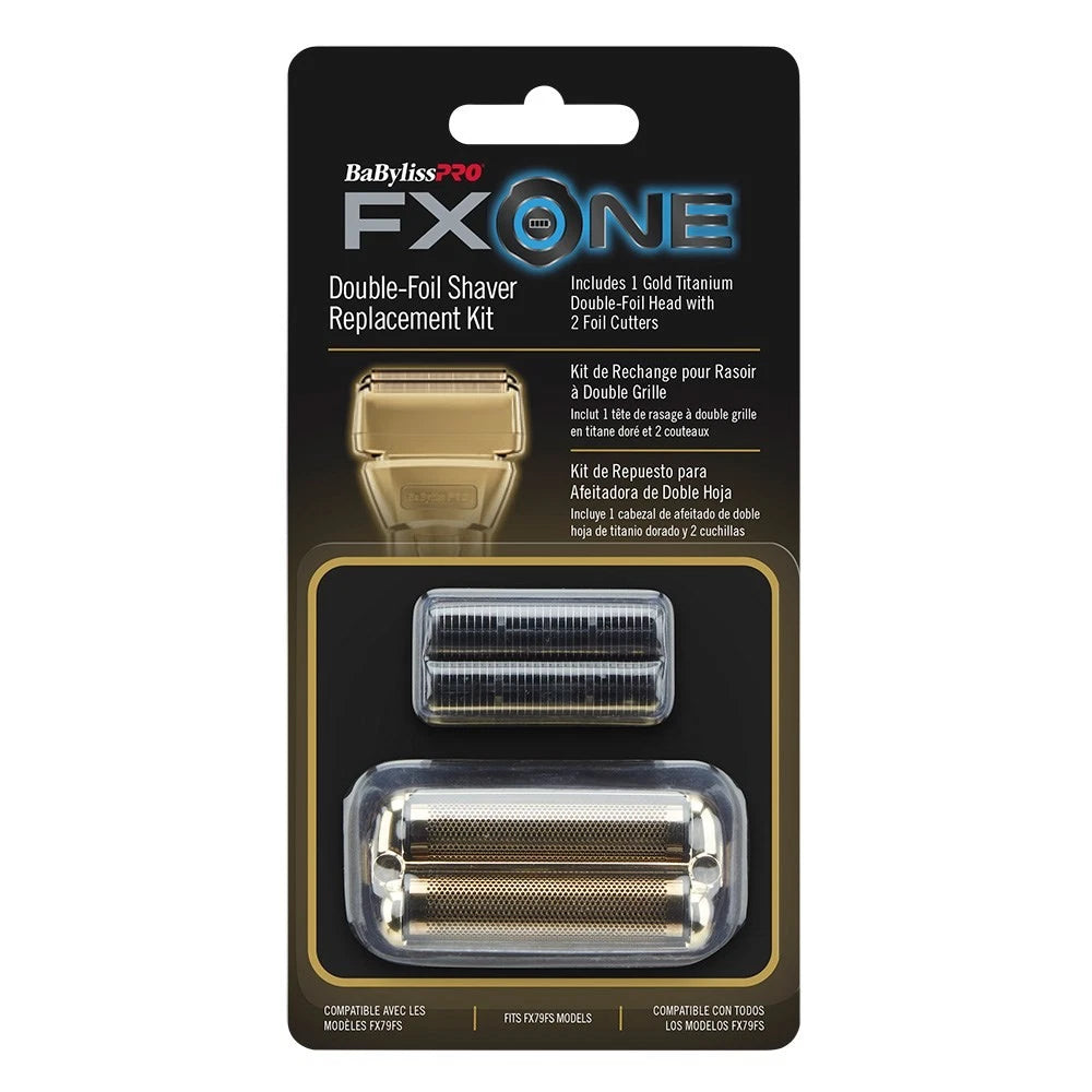 BaByliss Pro FXOne Replacement Double Foil and Cutters Gold