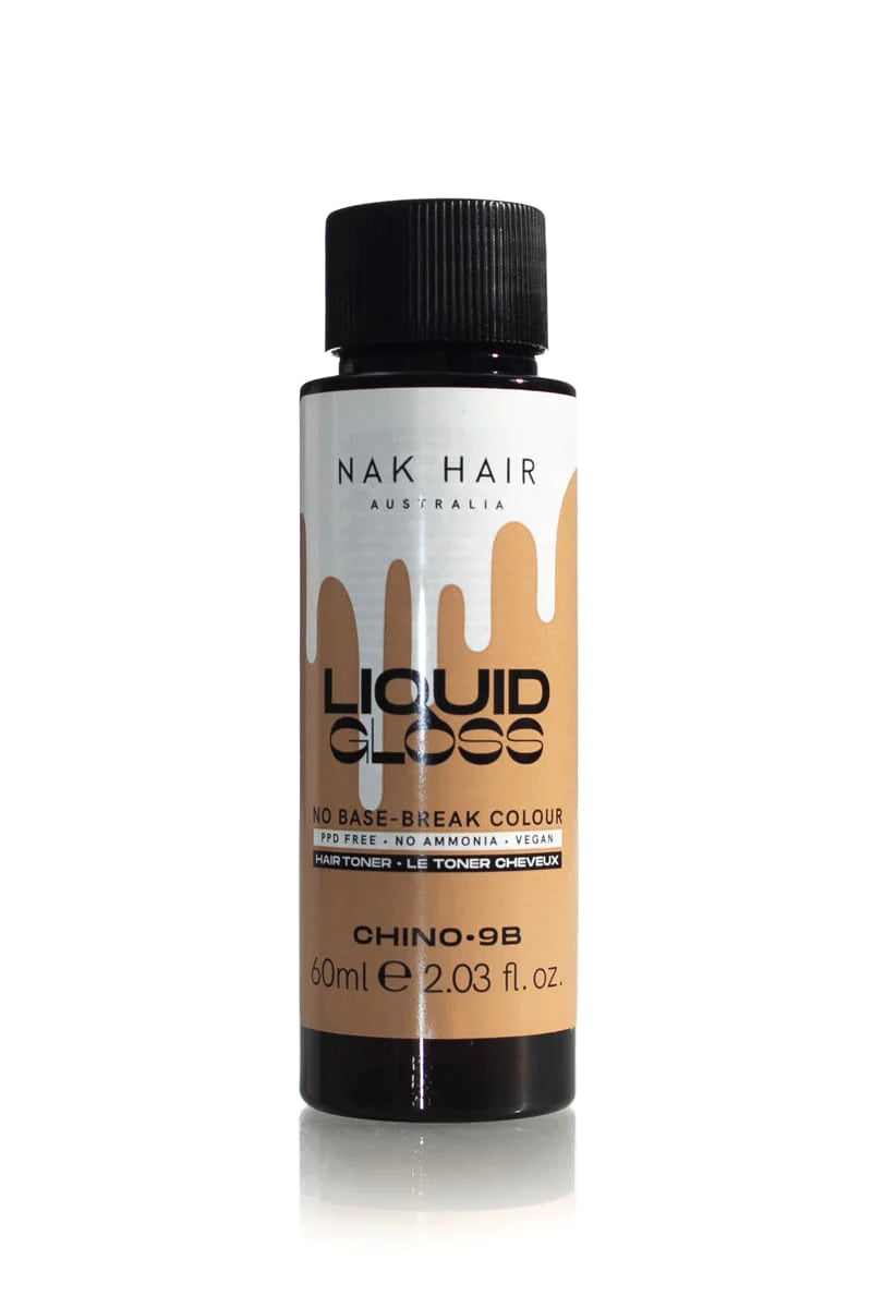 NAK Liquid Gloss Chino 60ml - 9B Palest Blonde Beige