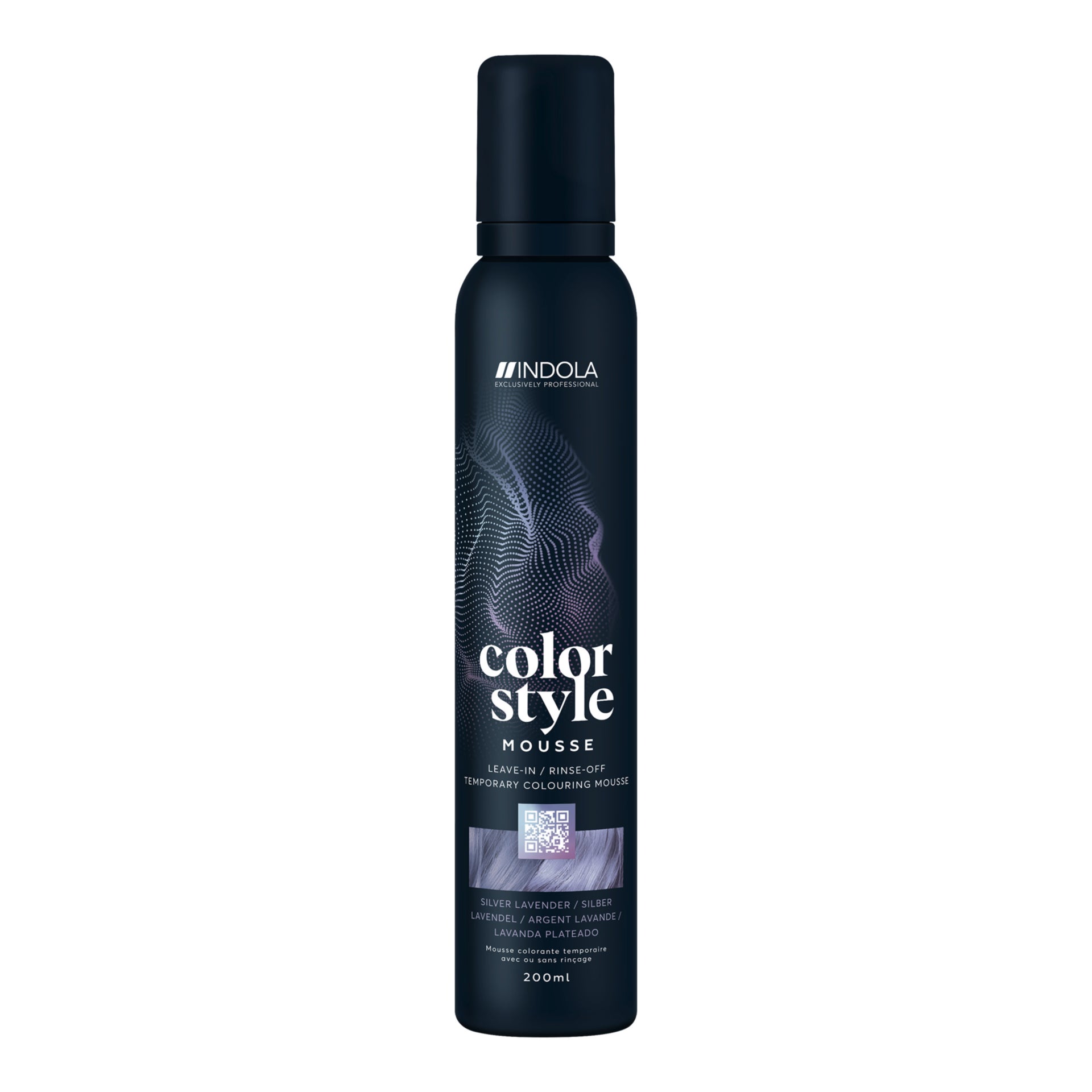 Indola Colour Style Mousse SILVER LAVENDER 200mL