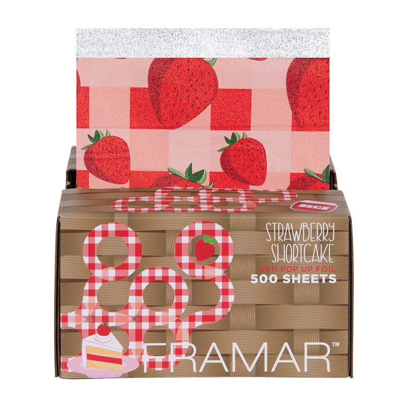 Framar Strawberry Shortcake Pop Up Foil - 500 Sheets 12.7cm x 27.9cm [DEL]