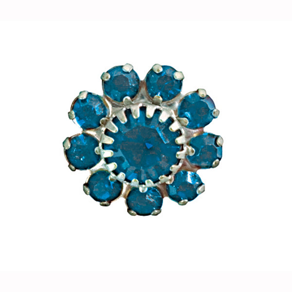 HAWLEY FLOWER - LIGHT SAPPHIRE