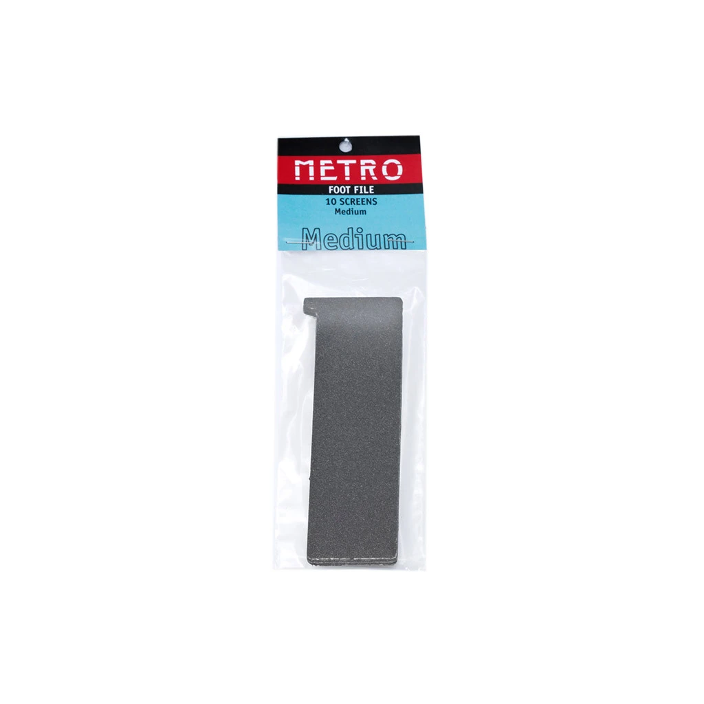 Salon & Spa METRO Foot File REPLACEMENT SCREEN MEDIUM 10pk