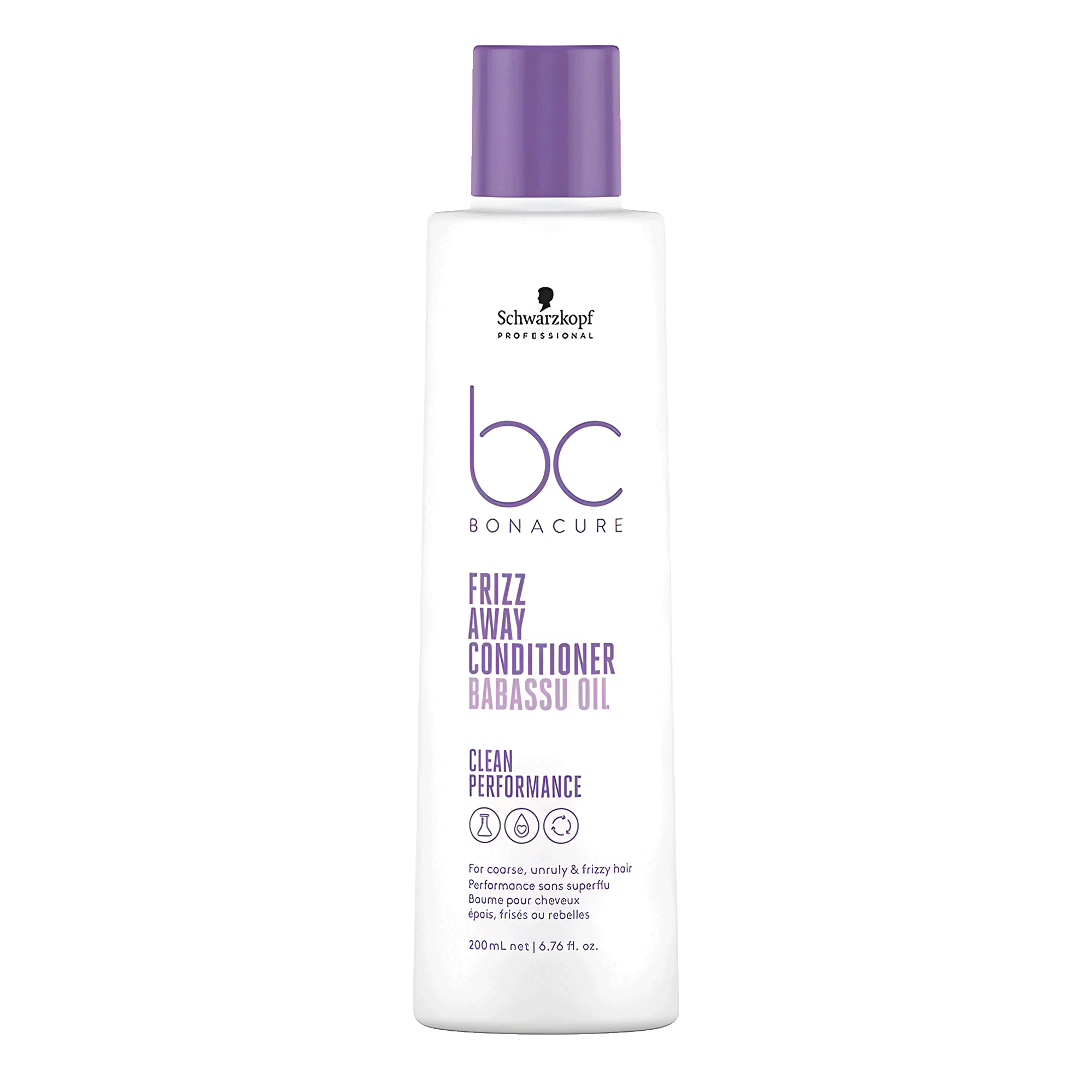 Schwarzkopf BC BONACURE CLEAN PERFORMANCE Frizz Away CONDITIONER 200ml [DEL]