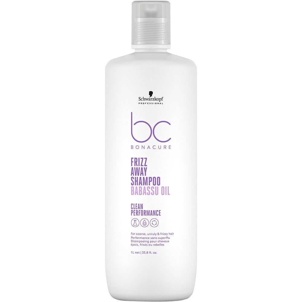 Schwarzkopf BC BONACURE CLEAN PERFORMANCE FRIZZ AWAY SHAMPOO 1000ml [DEL]