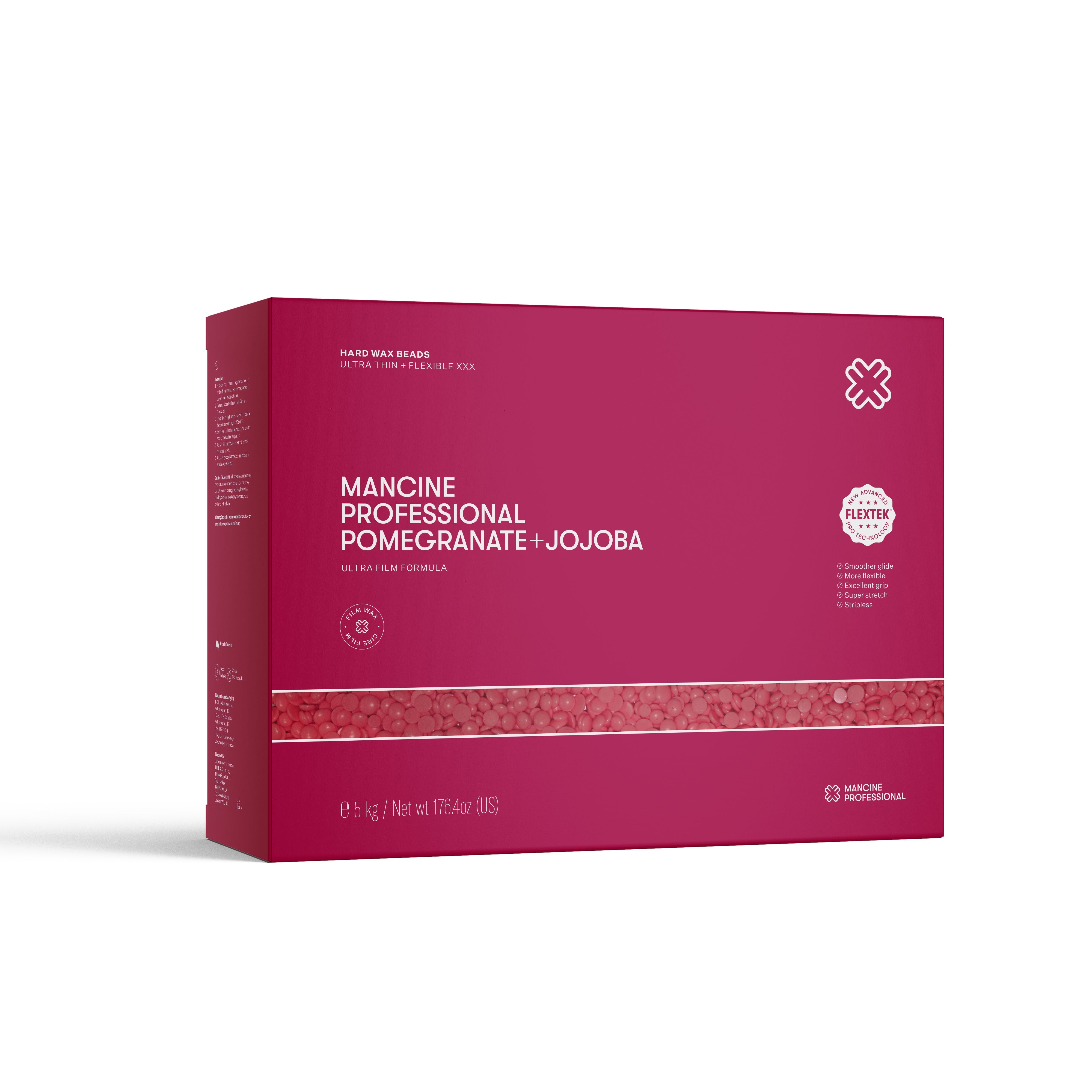 Mancine ULTRA FILM POMEGRANATE & JOJOBA FLEXTEK Hard Wax Beads 5kg