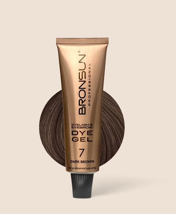 Bronsun Eyelash and Eyebrow Dye Dark Brown #7 15 ml