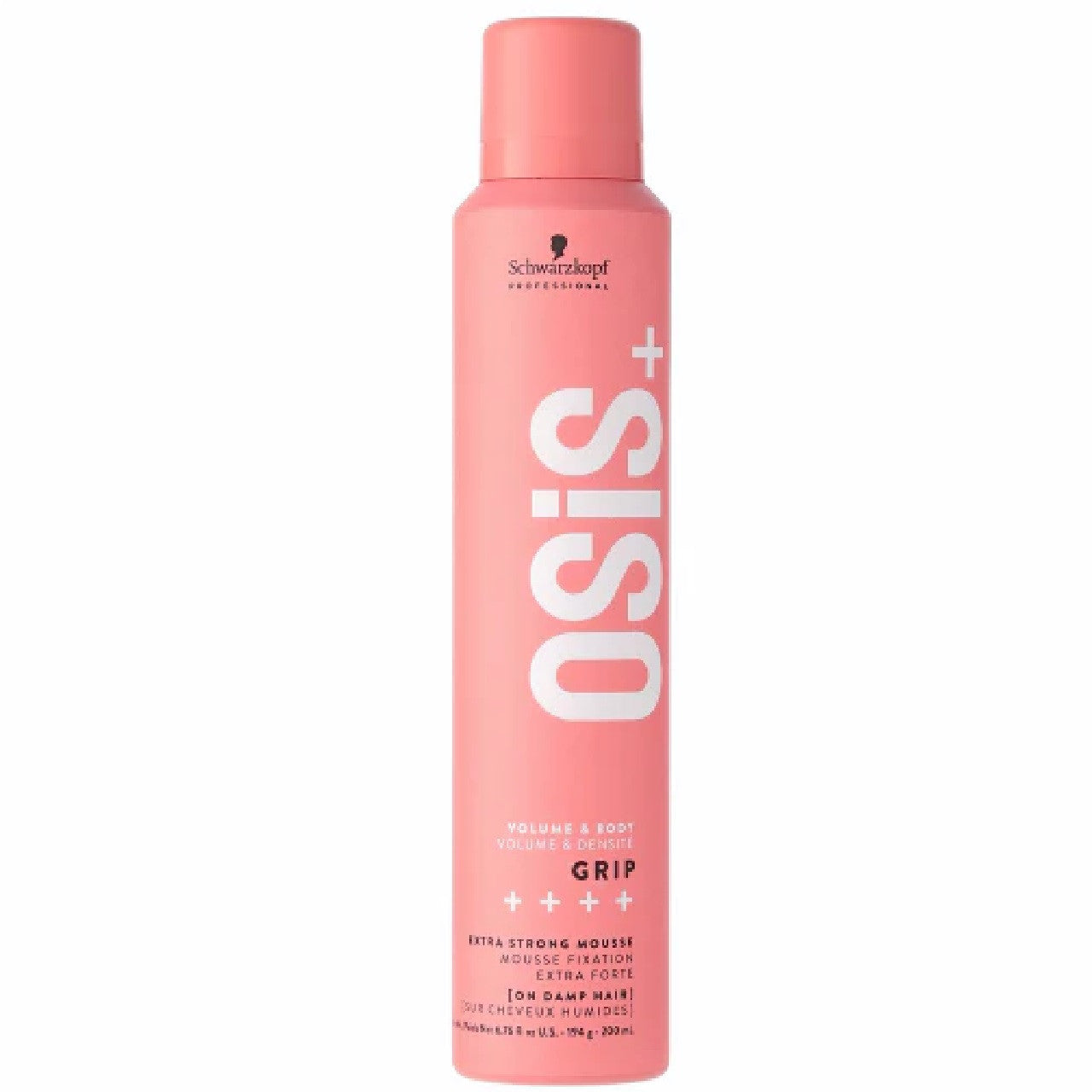 Schwarzkopf Professional OSiS+ Grip - Extreme Hold Mousse For Massive Volume 200ml
