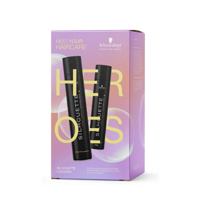 Schwarzkopf Professional Silhouette Super Hold Lacquer Duo Pack