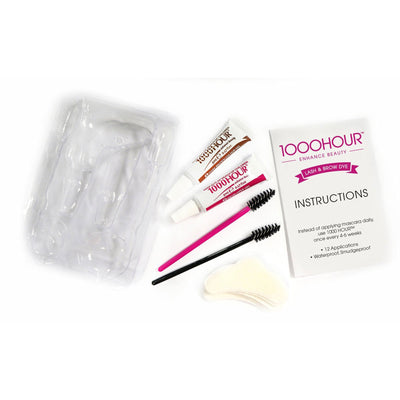 1000Hour Plant Extract Lash & Brow Dye Kit includes
